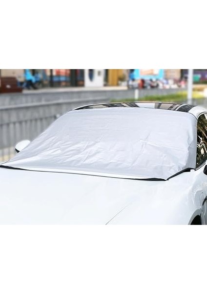 Araç Branda Ön Cam Buz Kar Güneş Koruyucu Dış Branda Araba Oto Ön Cam Dış Örtü Ön Cam Güneşlik fırsatları