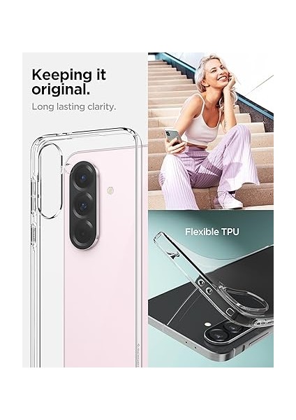 Galaxy A56 Kılıf Liquid Crystal Crystal Clear - ACS09296 modelleri