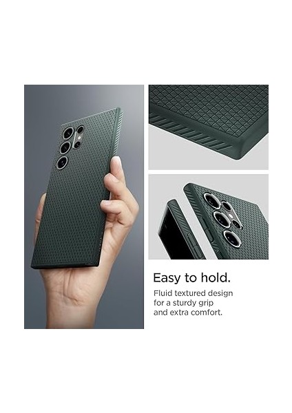 Galaxy S24 Ultra Kılıf Liquid Air Abyss Green - ACS07288 fırsatları