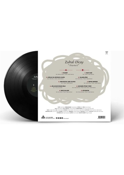 Müzik Lp-Zuhal Olcay- Ihanet fiyatları