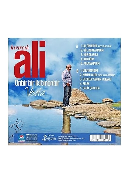 Müzik Kıvırcık Ali - Onbir Bir Ikibinonbir/veda - Plak -Lp -My Yonca modelleri