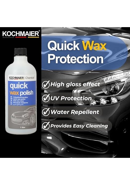 Hızlı Oto Wax Cila Araç Boya Koruma ve Parlatıcı (1 Litre) fırsatları
