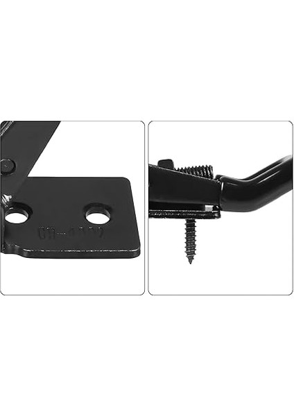 GH4002 6 Adet Hızlı Gergi Mandalı, Ayarlanabilir Yüksek Performanslı Mandal Kelepçesi, 550 Lbs Tutma Kapasitesi, Sigara Içen Kapı Kilidi, Metal Çekme Kilidi, Kutu, Kapı, Dolap, Çanta Için indirimleri
