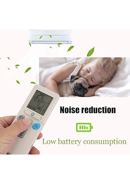 Evrensel Klima Uzaktan Kumandası - RAR-52P1, Rar-2sp1, Rar-3u4, Rar-2p2, RAR-2A1, Rar-3u3 Modelleri Için Uyumlu modelleri