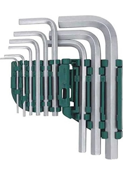 T 26201 Allen Anahtar Seti, Düz, 9 Parça