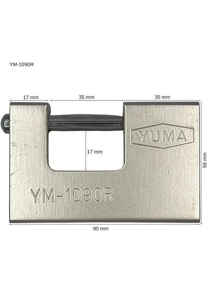 YM-1090R Kayar Milli Asma Kilit 90MM modelleri