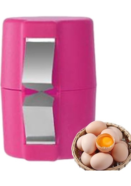 Yumurta Kraker Aracı - Yumurta Kraker Ayırıcı Aracı | El Yumurta Kesme Aleti | Mutfak Yumurta Kabuğu Kesici Alet | Ev Yurt Mutfağı Için Taşınabilir Yumurta Kırma Aracı Mutfak Pişirme Araçları