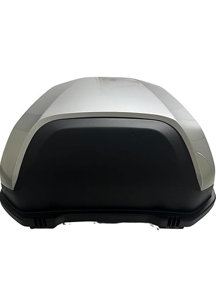 XT08-SW 32 Litre Motosiklet Arka Çanta Gümüş Beyaz Parlak Su Geçirmez Abs Çift Kilitleme Üniversal modelleri