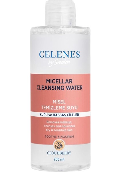 Cloudberry Misel Temizleme Suyu Kuru ve Hassas Ciltler (250 Ml)