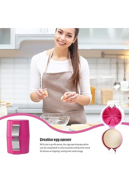 Yumurta Kraker Aracı - Yumurta Kraker Ayırıcı Aracı | El Yumurta Kesme Aleti | Mutfak Yumurta Kabuğu Kesici Alet | Ev Yurt Mutfağı Için Taşınabilir Yumurta Kırma Aracı Mutfak Pişirme Araçları fırsatları