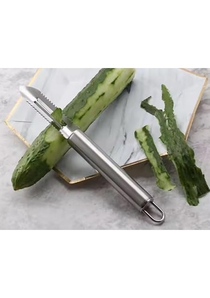 Pratik Paslanmaz Çelik Çok Fonksiyonlu Patates Meyve ve Sebze Soyucu Soyacak fiyatları