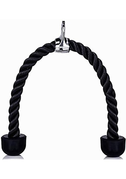 Fitness Triceps Halatı Siyah