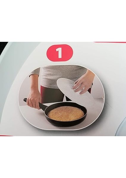 Kapak Volteatortıllen Tavalar | Çevirme Omlet Kapağı | Patates Omletleri Için Ideal, Büyük, 29 Cm, Mutfak Için Sıçrama Koruması, Plastik, Döner Mafsal, Yeşil fiyatları