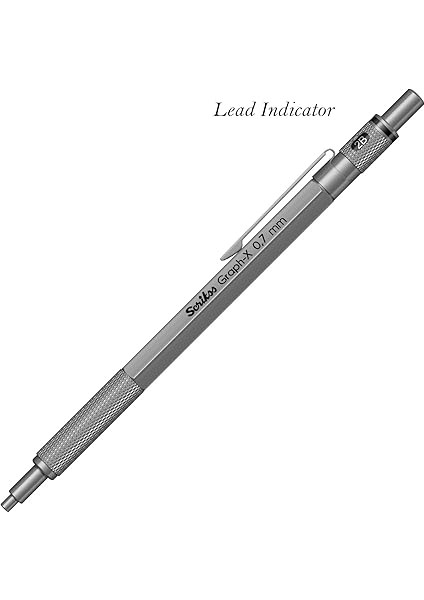 Office Graphx Mekanik Kurşun Kalem Kurşun Gri 0.7 mm modelleri