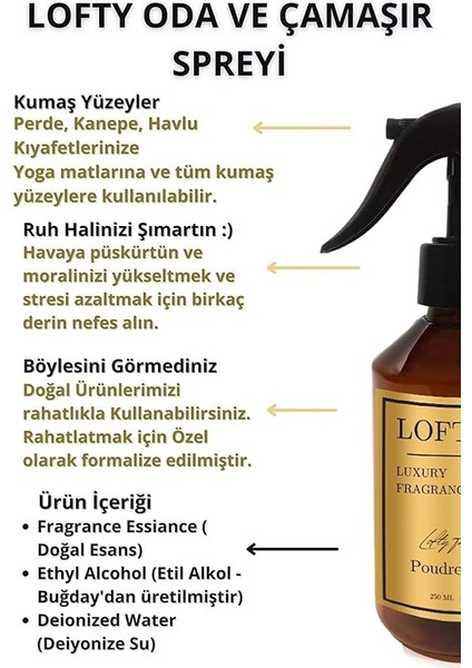 X2 Amber Romantik, Pudra Oda ve Çamaşır Spreyi Oda Parfümü, Oda Kokusu, Koku Giderici 250ML fırsatları