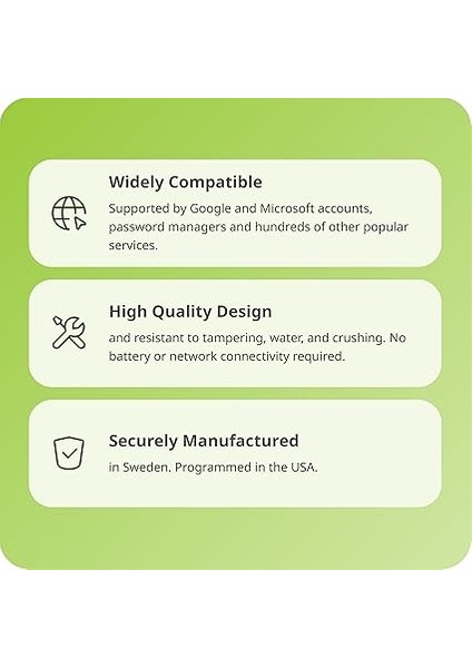 Yubikey 5c - Iki Factor Authentication USB Security Key, Usb-C Bağlantı Noktalarına Uyar - Çevrimiçi Hesabınızı Parodan Daha Fazla Korur, Fıdo Sertifikalı USB Şifre Anahtarı fırsatları