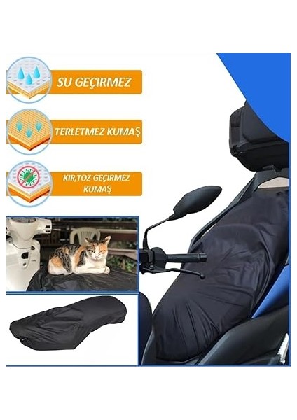 Xmax Joymax Forza Xcity Xl Büyük Model Scooter Unversal Motosiklet Siyah Sele Kılıfı Motor Koltuk Brandası modelleri
