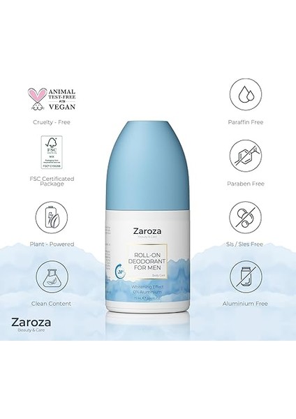 On Beyazlatma Etkili 24 Saat Koruyucu Aluminyum Içermeyen Erkek 75 ml modelleri