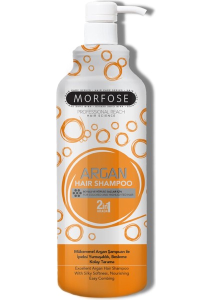 Şampuan 1000ML (Turuncu) 1 Paket (1 x 1 Adet)