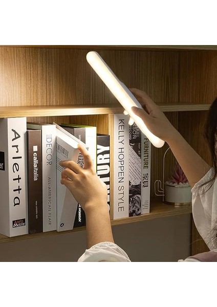 Geldi Şarjlı LED Lamba Kablosuz Micro USB Mıknatıslı 6W LED Işık 3 Farklı Işık Modu Cata Martı LED Aplik (Beyaz) fiyatları