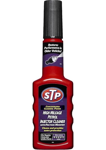 200ML Yüksek Kilometre Benzinli Enjektör Temizleyici