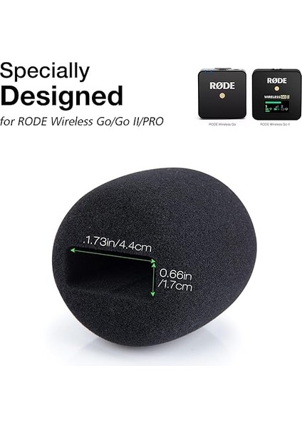 Rode Wireless Go 2 Için Pop Filtresi - Rode Wireless Pro ile Uyumlu Rode Mikrofon Kapağı, Ses Kalitesini Geliştirir, Rode Mikrofon Kablosuz Go 1/2/pro Için Pop Filtresi indirimleri
