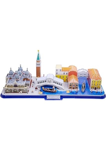 3D Puzzle CUB/MC269H City Line - Venedik - Italya fırsatları