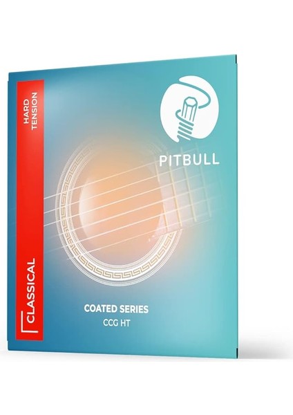 Klasik Gitar Teli Coated Seri Hard Tansiyon Set Ccg Ht