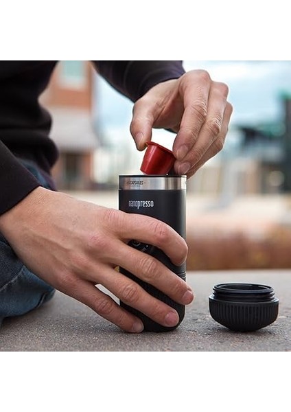 Nanopresso Ns Adaptörü, Nanopresso Taşınabilir Espresso Makinesi Için Aksesuar, Ns Kapsülleri ile Uyumlu, Seyahat, Kamp Veya Ofis Için Mükemmel (Mini Pressoya Uymaz) modelleri