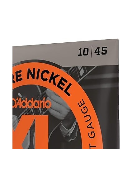 EPN110 Elektro Gitar Tel Seti, Xl, 10-45, Pure Nickel, Re fırsatları