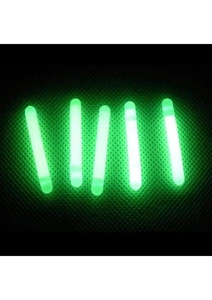 50 Adet Kutulu Extra Aparatlı Fosfor Fitili - 39X4,5MM Xxl Boy - Glow Sticks - Yem Içi, Olta Ucu, Şamanda fırsatları