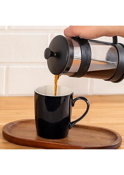 ET-00118 French Press Süzgeçli Bitki Çayı Demliği Kahve Presi - 400 ml fiyatları