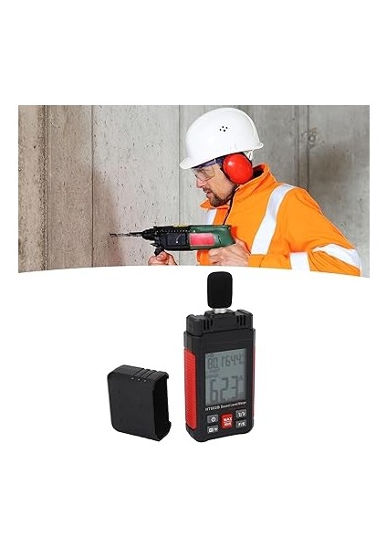 Desibel Metre 3 Çok Fonksiyonlu Büyük Arka Işık LCD Ekranda Nem Sıcaklığı Dijital Ses Ölçer Arka Işığa Ihtiyaç Varlık Büyük Ölçüm LCD Işığı fiyatları