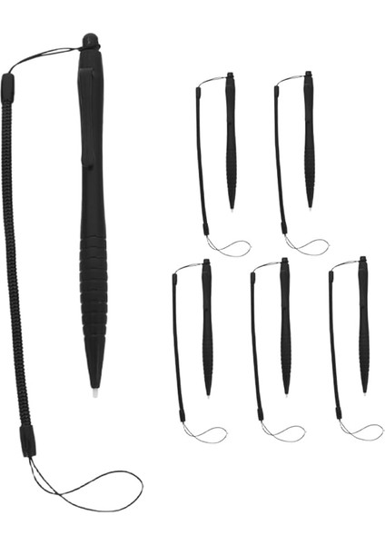 6 Adet Kullanışlı Stylus Kalem Tutucu Askı Stylus Kalemler Askı ve Kalem Tutucu Elastik Dokunmatik Ekran Kalemi Askılı Pano