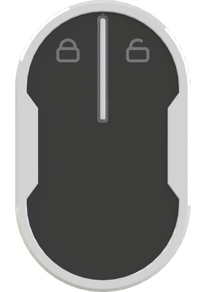 Utopic Akıllı Kilit Uzaktan Kumandası, Kablosuz, LED Göstergeli, CR2032 Pilli