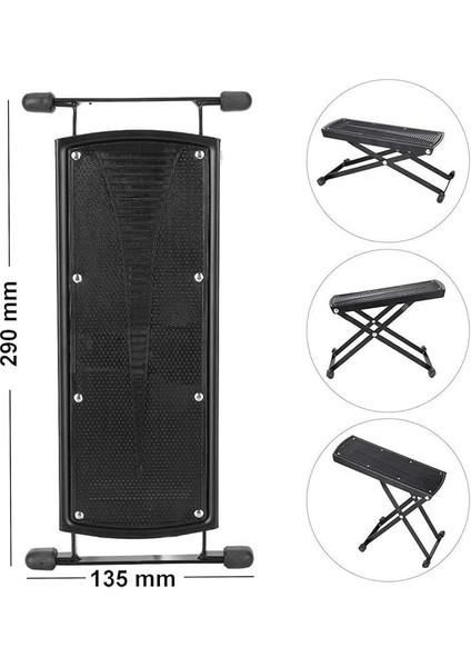 Gitar Ayak Sehpası Metal - Foot Stool - Gitar Ayaklığı modelleri