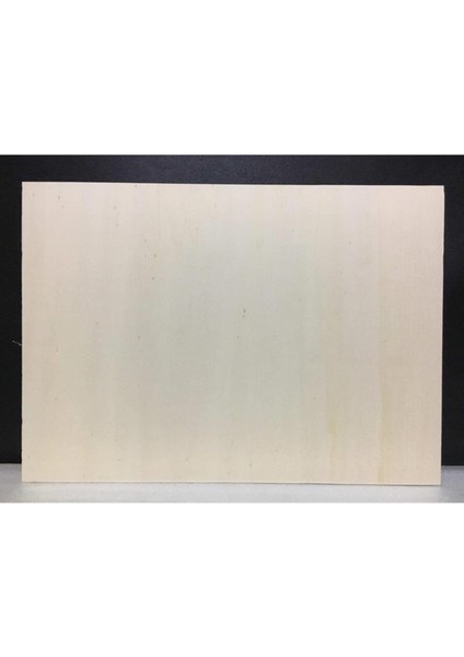 - Kavak Kontraplak - 4 Adet 4 mm A3 Boyutu (Maket, Naht, Iki Yüzü Budaksız Pürüzsüz)