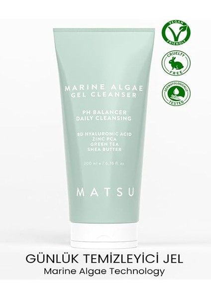 Professional Marine Algae, Sebum Dengeleme Günlük Yüz Temizleme Jeli, 200 ml fiyatları