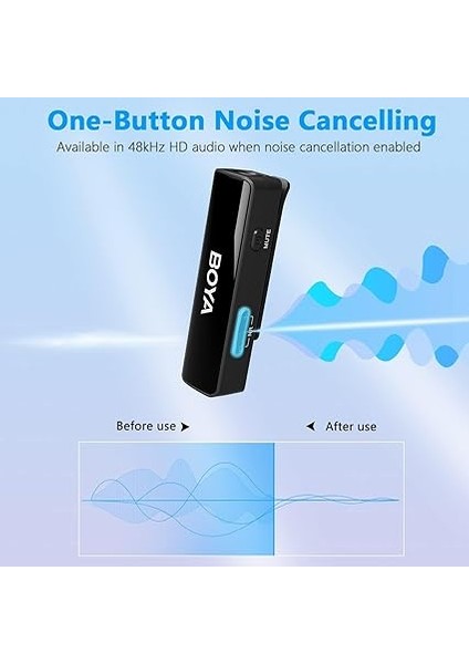 Boyalink All-In-One Çift Kanal Kablosuz Mikrofon fırsatları