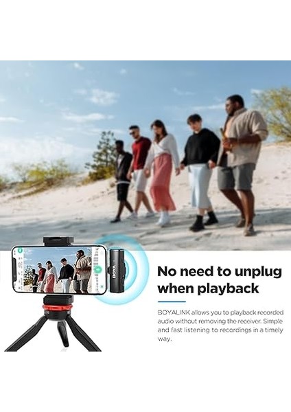 Boyalink All-In-One Çift Kanal Kablosuz Mikrofon indirimleri