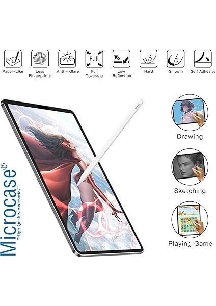 Huawei Matepad 11.5 S TGR-W09 2024 Tablet Paper Like Pencil Destekli Kağıt Hissi Veren Mat Ekran Koruyucu - AL3289 fırsatları