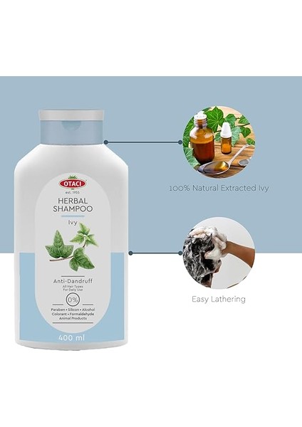 Şampuan Ivy (Kepeğe Karşı Etkili) 400ML indirimleri