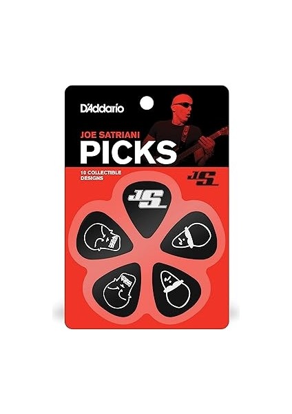 Waves 1CBK2-10JS Pena Joe Satriani 10 Adet Thin Siyah modelleri