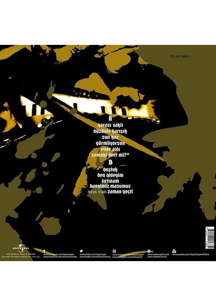 Şeyler Hayko Cepkin Sakin Olmam Lazım Plak fiyatları