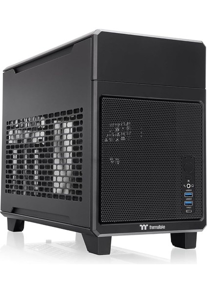 TR100 Mini Tower Süper Kompakt Siyah