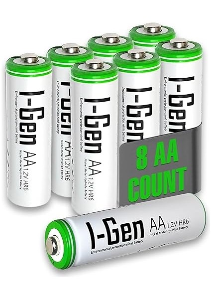 G827 8'li Pil Şarj Aleti + 8 Adet Aa 2700 Mah Şarj Edilebilir Aa Şarjlı Kalem Pilli Set 1.2V Ni-Mh fiyatları