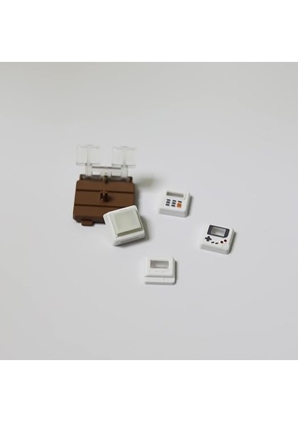 Sevimli Keycap,özel 3D Esc R4 Profili Mekanik Klavye Için Parlatıcı Esnaf Anahtarı,retro Mini Oyun Pedi Tuş Başlığı (Beyaz) fırsatları