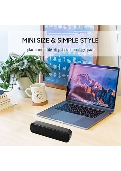 Mini Bilgisayar Hoparlörü Kablolu USB Masaüstü Stereo Hoparlör Ses Çözme Çift Kanallı Oynatıcı Ses Çubuğu Ses Ses Pc Tablet Laptop Için indirimleri