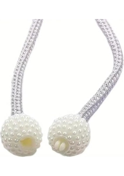 Manyetik Perde Klipleri Iç Dekorasyon Inci Topları Tokası 2 Adet Perde Toplama Aparatı fiyatları