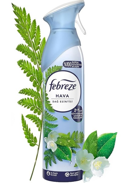 Hava Ferahlatıcı Sprey Oda Kokusu Dağ Esintisi 185 ml modelleri